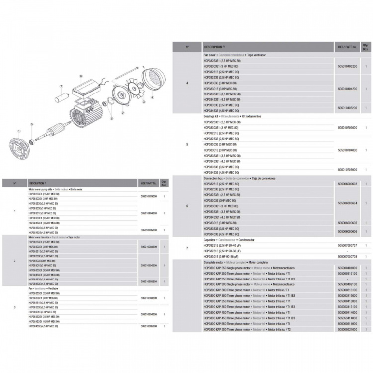 Насос с префильтром Hayward HCP38301E KAP300 M.B  HCP38301E 