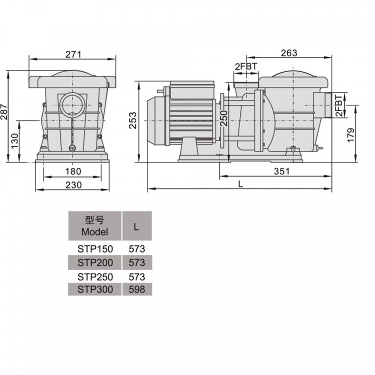 Насос с префильтром Aquaviva LX STP300T  STP300T/VWS300T 