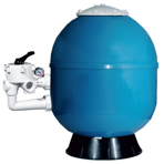 Фильтр песочный для частных бассейнов Fiberpool VASO с боковым вентилем ZVV7602, D=760мм, разъем 2"