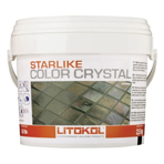 Litokol Смесь на эпоксидной основе (2-х компонентная) STARLIKE COLOR CRYSTAL C.352 Verde Capri, ведро 2,5 кг