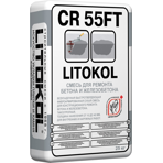 Litokol Для ремонта бетона и железобетона CR55FT, цвет серый, мешок 25 кг