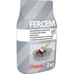 Litokol Для ремонта бетона и железобетона Fercem, цвет красно-коричневый, мешок 2 кг