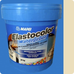 Mapei Краска (пропитка) для защиты бетона Elastocolor Waterproof, RAL 1015, ведро 20 кг