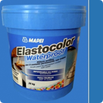 Mapei Краска (пропитка) для защиты бетона Elastocolor Waterproof, RAL 5015, ведро 20 кг