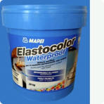 Mapei Краска (пропитка) для защиты бетона Elastocolor Waterproof, RAL 9003, ведро 20 кг