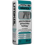 Litokol Штукатурка LITOTHERM Grafica, 2,5 мм, цвет белый, мешок 25 кг