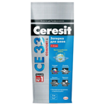 Ceresit Затирка для швов CE 33 Comfort 04 Серебристо-серый, 2 кг