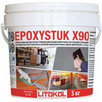 Litokol Смесь на эпоксидной основе (2-х компонентная) EPOXYSTUK  X90 С.130 (Sabbia), комплект 5 кг