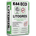 Litokol Клеевая смесь для плитки LITOGRES K44 ECO, серый, мешок 25 кг