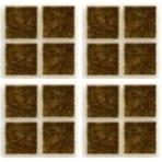 Мозаика стеклянная однотонная Irida Gold 10x10 мм OGL (желтая гладкая)