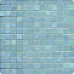 Мозаика стеклянная однотонная JNJ Ice Jade 15x15, 295х295 мм IA 05, на сетке, лист 0.087 кв.м