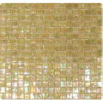 Мозаика стеклянная однотонная JNJ Ice Jade 15x15, 295х295 мм IB 40, на сетке, лист 0.087 кв.м