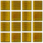 Мозаика стеклянная однотонная JNJ Ice Jade 15x15, 295х295 мм IB 41, на сетке, лист 0.087 кв.м