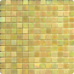 Мозаика стеклянная однотонная JNJ Ice Jade 15x15, 295х295 мм IB 56, на сетке, лист 0.087 кв.м