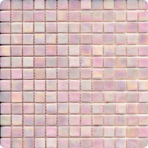 Мозаика стеклянная однотонная JNJ Ice Jade 15x15, 295х295 мм IC 87, на сетке, лист 0.087 кв.м