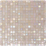 Мозаика стеклянная однотонная JNJ Ice Jade 15x15, 295х295 мм IC 88, на сетке, лист 0.087 кв.м