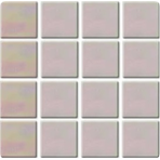 Мозаика стеклянная однотонная JNJ Iridium 20x20, 327х327 мм EA 18, на бумаге, лист 0.107 кв.м