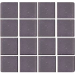 Мозаика стеклянная однотонная JNJ Iridium 20x20, 327х327 мм EB 46, на бумаге, лист 0.107 кв.м