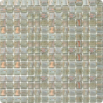 Мозаика стеклянная однотонная JNJ Aurora Starcloud 20x20, 327х327 мм 05 233