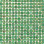 Мозаика стеклянная однотонная JNJ Aurora Starcloud 20x20, 327х327 мм 05 255