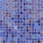 Стеклянная мозаичная смесь JNJ Mixed Color 20x20, 327х327 мм VJ 3535