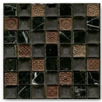 Стеклянная мозаичная смесь Irida Ellada 15x15 Crete