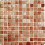 Мозаика стеклянная однотонная Vidrepur Antideslizante № 506 (на сетке)