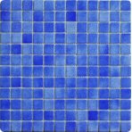 Мозаика стеклянная однотонная Vidrepur Colors № 110 (на сцепке)