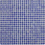 Мозаика стеклянная однотонная Vidrepur Pearl № 453 (на жесткой сетке) 30,9x30,9