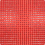 Мозаика стеклянная однотонная Vidrepur Pearl № 455 (на жесткой сетке) 30,9x30,9