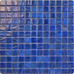 Мозаика стеклянная однотонная Vidrepur Titanium № 733 (на сетке)