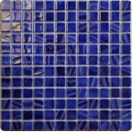 Мозаика стеклянная однотонная Vidrepur Titanium № 734 (на сетке)