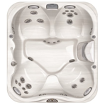 СПА бассейн Jacuzzi Premium J 325 213x193x87 см чаша Silver Pearl обрамление Roasted Chesnut