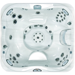 СПА бассейн Jacuzzi Premium J 365 231x213x97 см чаша Opal обрамление Silver Wood (с доп.изол. и музыкой)