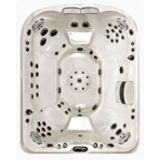 СПА бассейн Jacuzzi Premium J 495 279x229x104 (117) см чаша Platinum обрамление Silver Wood (с доп. изоляцией)