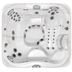 СПА бассейн Jacuzzi Premium J 355 231x213x97 см чаша Porcelain обшивка Roasted Chesnut(с доп.изоляцией и музыкой)