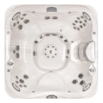 СПА бассейн Jacuzzi Premium J 385 231x231x97 см чаша Porcelain обшивка Roasted Chesnut (с доп.изоляцией)