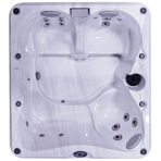 СПА бассейн Jacuzzi Premium J 225 213x193x87 см чаша Platinum обрамление Roasted Chesnut