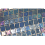 Стеклянная мозаичная смесь Ezarri Iris Azur, 3.6x3.6 см