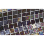 Стеклянная мозаичная смесь Ezarri Iris Cobre, 3.6x3.6 см