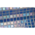 Стеклянная мозаичная смесь Ezarri Iris Ocean, 3.6x3.6 см