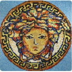 Стеклянное мозаичное панно Ezarri D-56 (фон 2505-А)