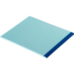 Плитка фарфоровая Serapool для римской лестницы прямой элемент 25x30 см, кобальт-св.голубая, с буртиком