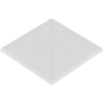 Плитка фарфоровая Serapool противоскользящая прямоканальная 12,5x12,5 см, прямоканальная, без глазури, угол