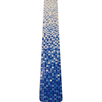 Стеклянная мозаичная растяжка Bonaparte Jump Blue № 1 - № 8