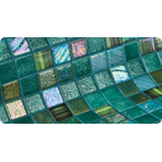 Стеклянная мозаичная смесь Ezarri Topping Kiwi