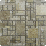 Каменная мозаичная смесь Bonaparte Tetris