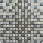 Мозаика каменная с узором Bonaparte Milan-1