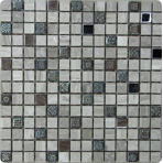 Мозаика каменная с узором Bonaparte Milan-2