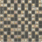 Стеклянная мозаичная смесь Vidrepur Mixed Edna №836/360-B (на сетке)